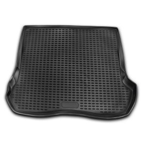 Jeep Grand Cherokee Trunk Mat - Omac - TPE Black 1 Pc - Black - '05-'10 Jeep Grand Cherokee Trunk Mat - Omac - TPE Black 1 Pc - Black - '05-'10